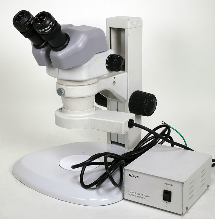 ニコンズーム式実体顕微鏡【SMZ645】倍率：8x ～ 50x