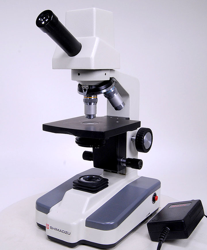 希少 付属品多数 島津理化デジカメ内蔵生物顕微鏡【GLB-S600MBIT】-